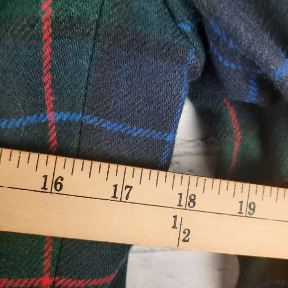 Vintage Sophisticate & Company Plaid Wool Blazer Jacket - Picture 13 of 14